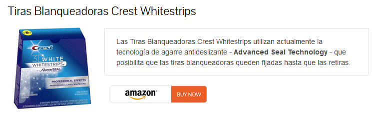 tiras blanqueadoras crest whitestrips