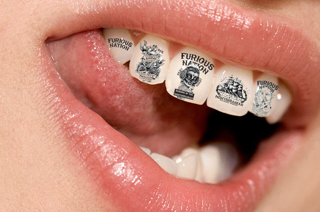 modas dentales _tatuajes dentales