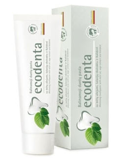 Pasta Blanqueadora Ecodenta con aceite de menta