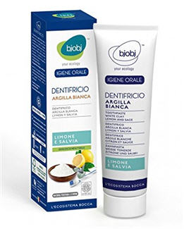 Pasta dental blanqueadora con arcilla blanca Bjobj