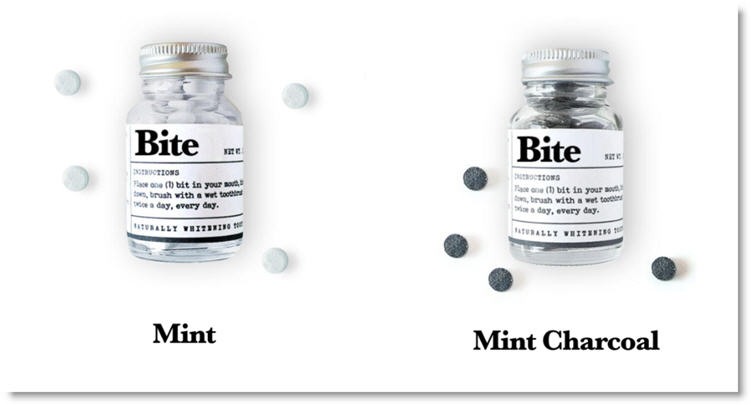 Pasta de dientes natural en tabletas