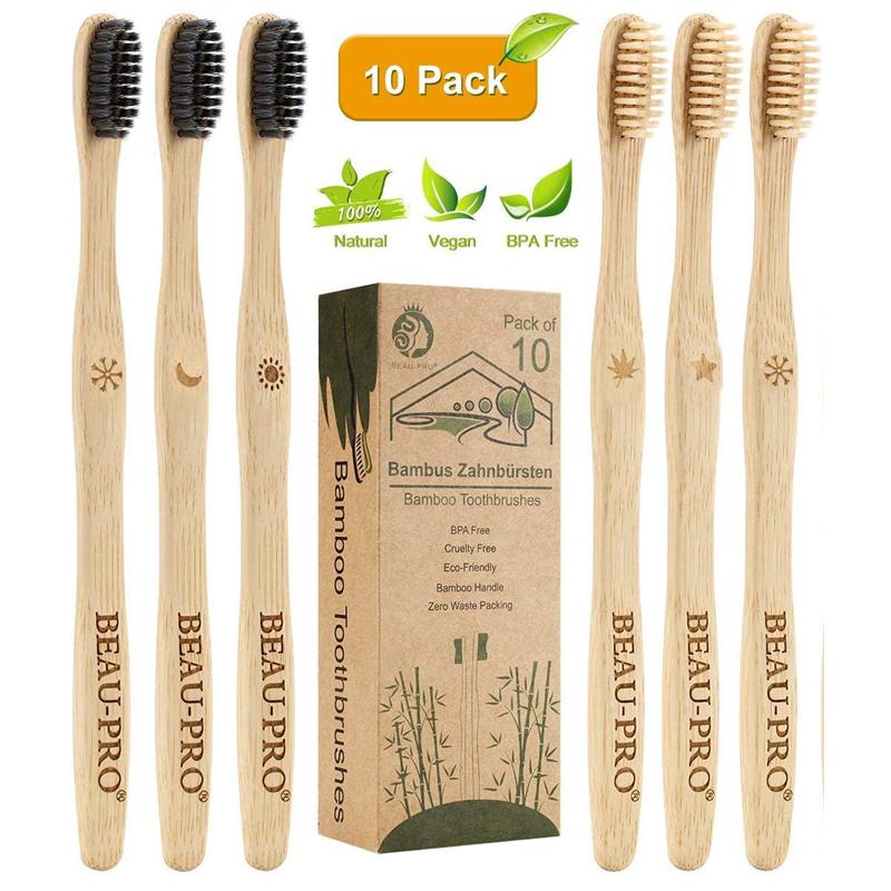 Cepillos de dientes de bambú